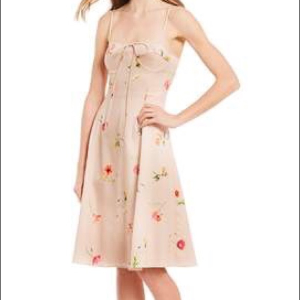 Gianni Bini Bustier Floral Dress